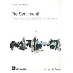 3 Sentimenti für Bassklarinette und Klavier, Fachbücher von Jan Van der Roost