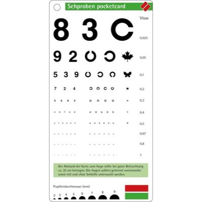 Sehproben pocketcard, Taschenbuch von Bernhard Steger, Börm Bruckmeier, 978-3-89862-110-6