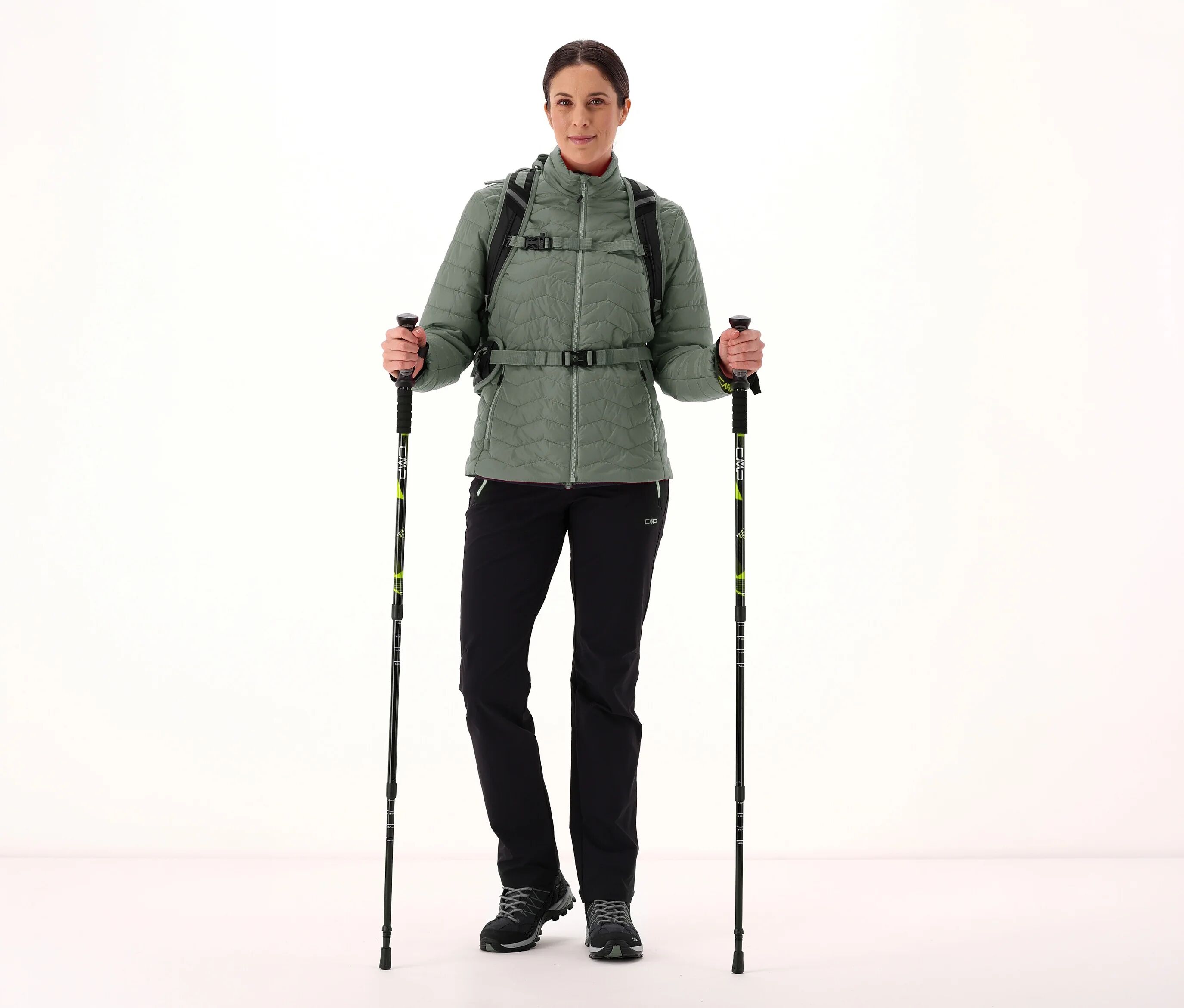 CMP Damen-Trekking-Hose - Damen - Gr. 40 - anthrazit