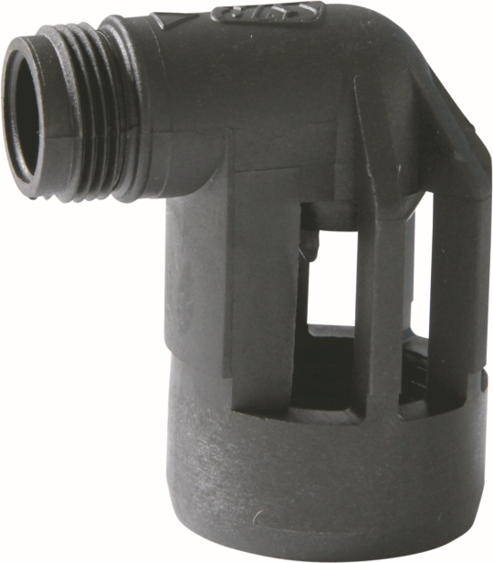Syr - Sasserath Ablauftrichter 0214.00.900 Ausgang DN 25, Eingang M 22 x 1,5 mm, bis 5/99