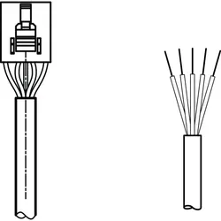 Leuze Anschlussleitung K-D MODU-5P-2m-PVC