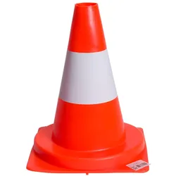 Gripline Pylone Verkehrskegel orange-weiß 32cm