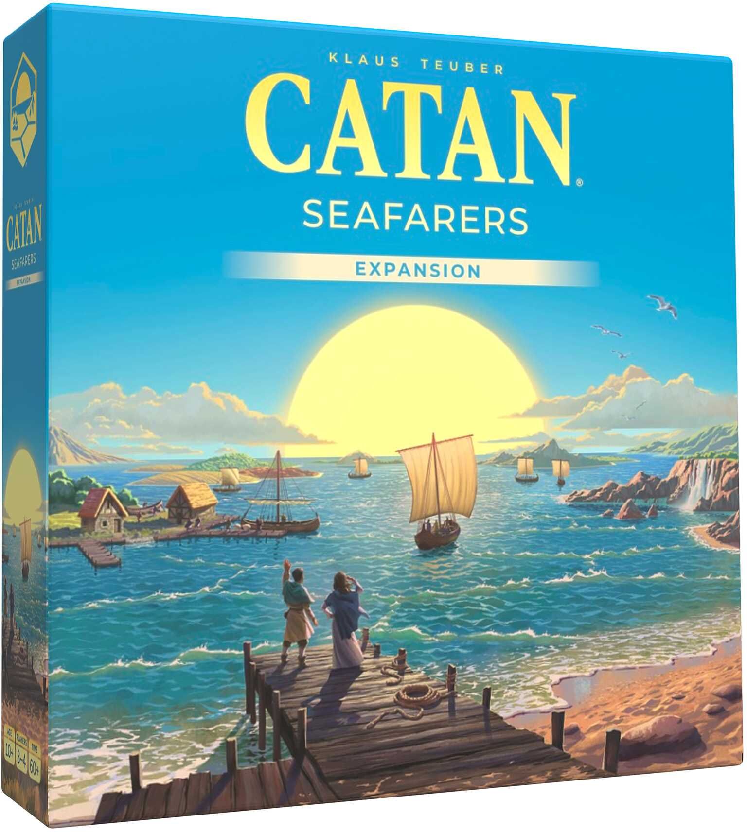 CATAN Studio CATAN Seafarers Expansion 6th Edition for Board Games, Includes Maritime Exploration and Strategic Scenarios