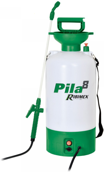 Ribimex PILA 8 - Akkubetriebene Rückenspritze - 8 Liter - 12V/4Ah