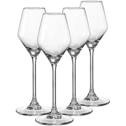 LIKÖRGLÄSER Rumba transparent 140 ml 4er Set