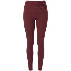 Mandala, Damen, Tights, Pilates (S), Rot, Weiss