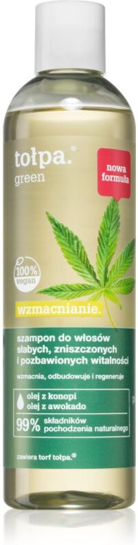Tołpa Green Strengthening shampoing pour cheveux affaiblis et abîmés 300 ml
