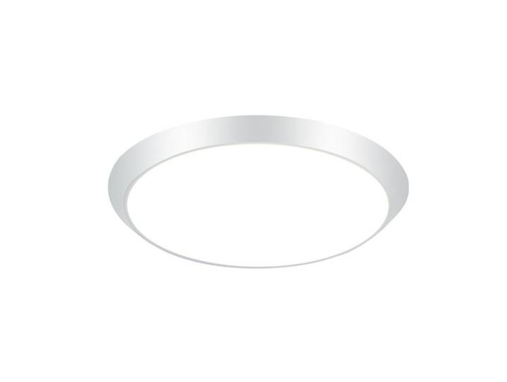 Nettlife Led-Deckenleuchte Frisbee 30 cm, Weiß, Kunststoff, Rund, LED integrated, 30x4x30 cm, Lampen & Leuchten, LED Beleuchtung, LED-Deckenleuchten