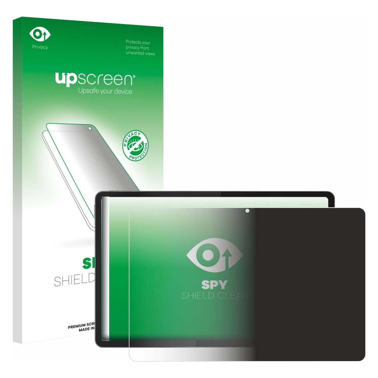 upscreen Sichtschutzfolie für Lenovo Idea Tab Plus 12.1" Anti-Spy Privacy Folie Blaulicht-Schutz (1 Stk., Lenovo Idea Tab) (3560996)