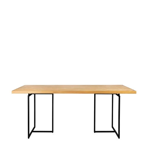 Dutchbone Class eetkamertafel, rechthoekig, B: 180 cm, D: 90 cm