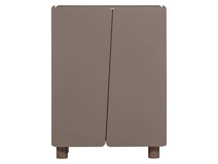 Armoire 2 portes en pin marron