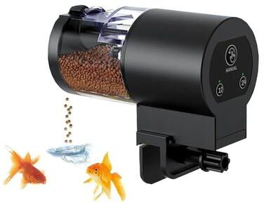 Inspire Daily Merch Digital Automatic Fish Feeder Programmable Food Dispenser Waterproof For Aquarium And Pond Tanks With Timer Digital Automatic Fish Feeder Programmable Food Dispenser Waterproof For Aquarium And Pond Tanks With Timer