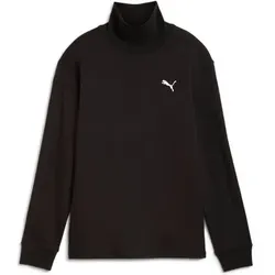 PUMA Herren Sweatshirt HER High Neck Crew TR, Größe S in Schwarz Schwarz