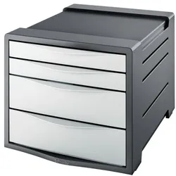 Esselte Schubladenbox VIVIDA weiß, 28.1x24.4x36.5 cm