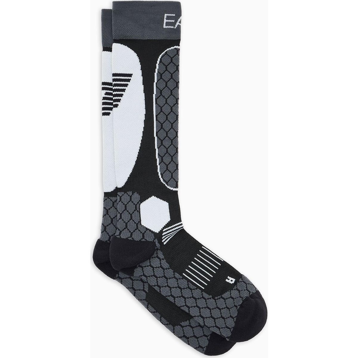 EA7 Unisex Ski Socks nero-antracite-bianc (13411) XL 245106 CC999-13411-XL