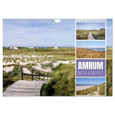 Amrum: Natur und Freiheit (Wandkalender 2027 DIN A4 quer), CALVENDO Monatskalender