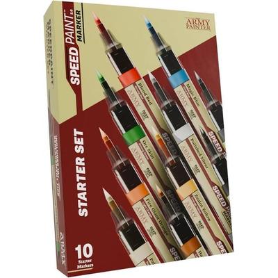Pegasus ARMS8001 - Army Painter Speedpaint Marker: Starter Set (10 Stück)