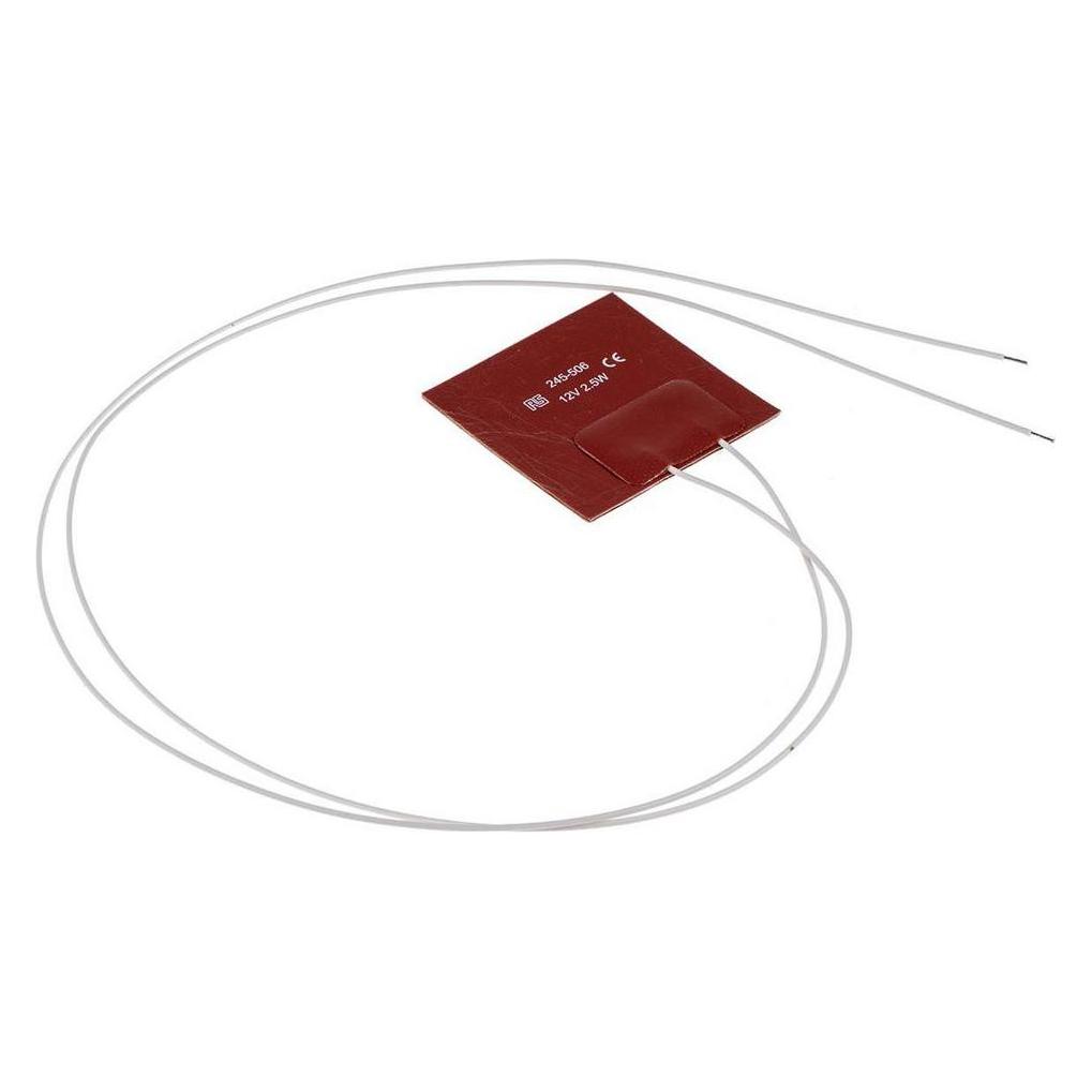 RS PRO Heizmatte 50x50 2,5W 12VDC (245506)
