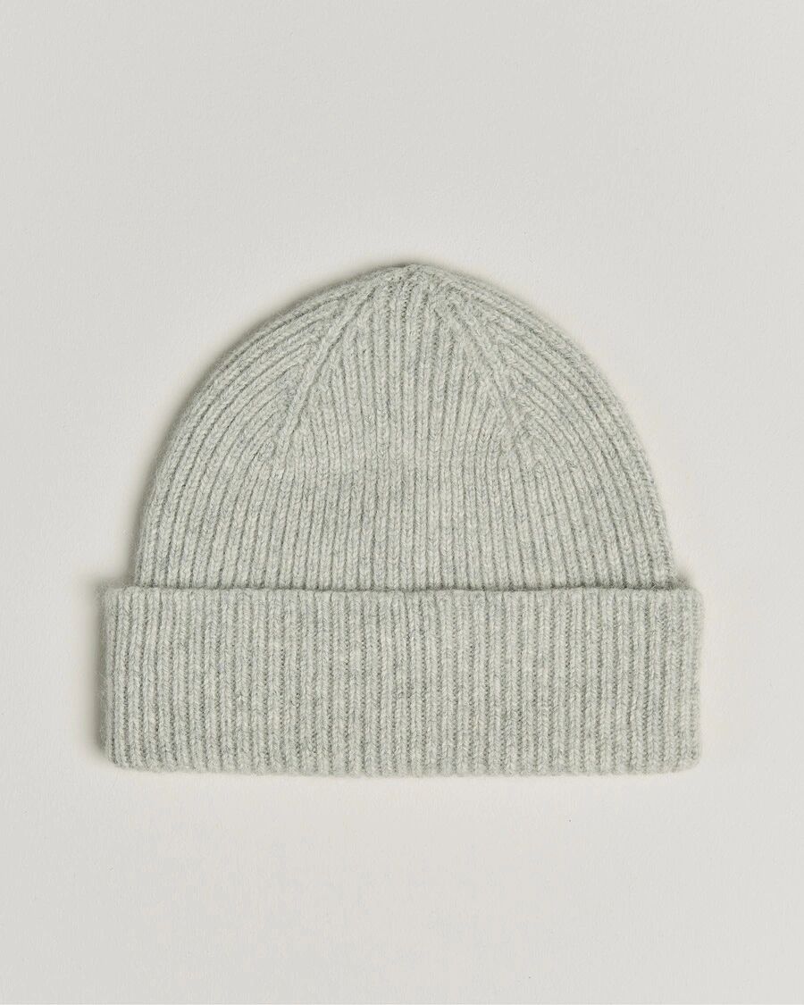 Le Bonnet Lambswool/Caregora Beanie Silver