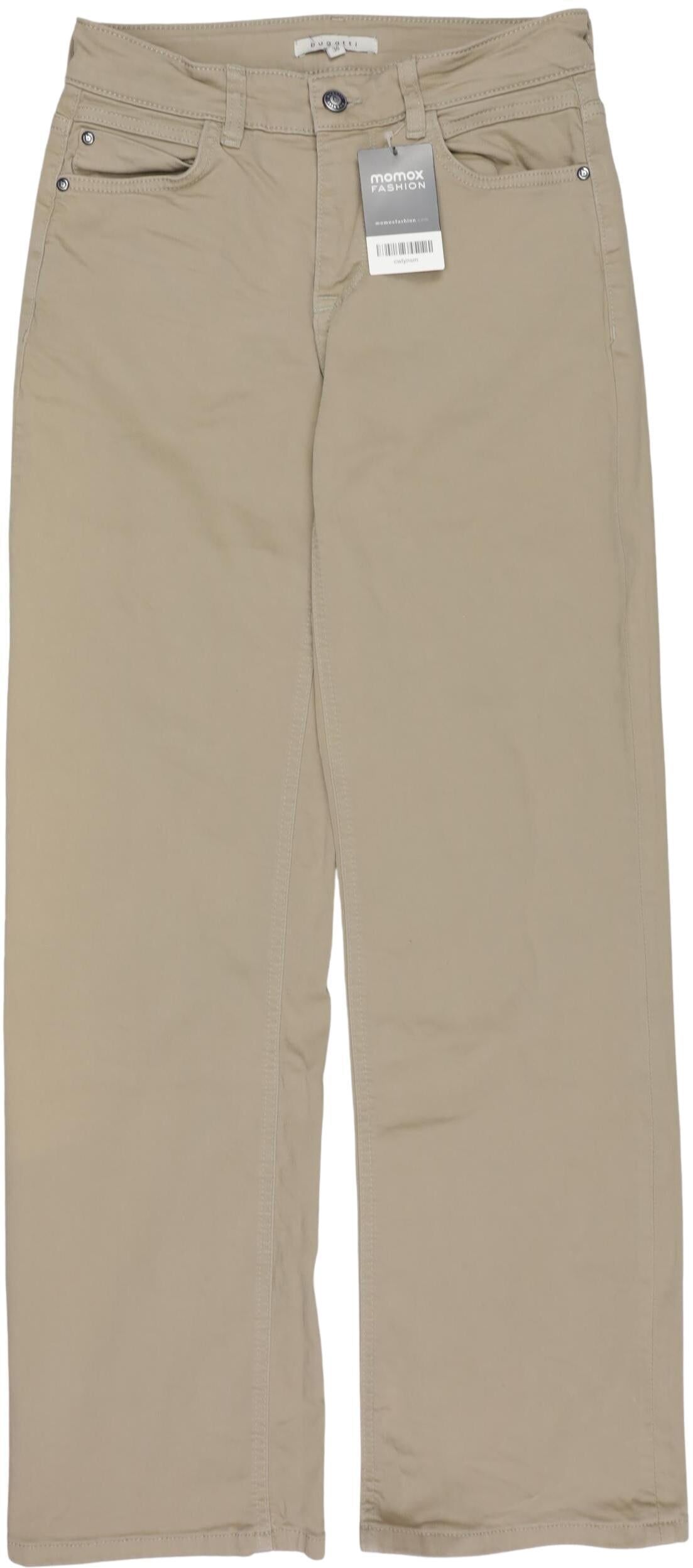 Bugatti Damen Jeans, Beige, Gr. EU 36, Elasthan / Baumwolle - Second Hand