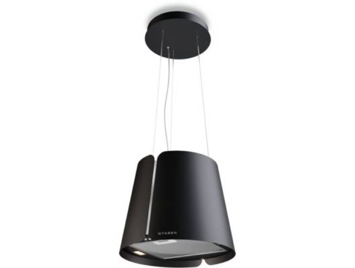Faber - Hotte Décorative Îlot Beat 430 Noir Mat