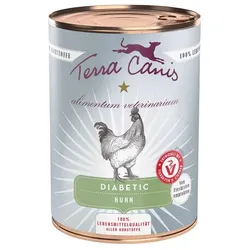 Terra Canis Diabetic Diät 400g-Dose Hundenassfutter Huhn