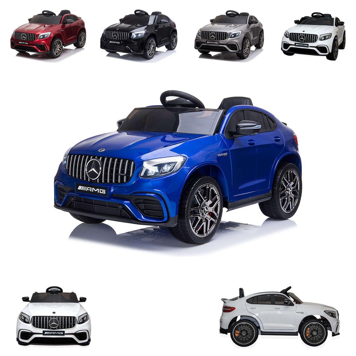 Moni Kinder Elektroauto Mercedes AMG GLC 63S, EVA-Reifen, Musik, Fernbedienung