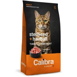 Calibra Cat Expert+ Adult Sterilisiert & Haarballen 400 g