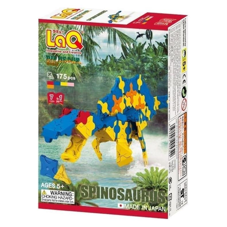 LaQ Im exklusiven 7-Baukasten Dinosaur World Spinosaurus finden Sie mehr als nur Dinosaurier! (35513263)