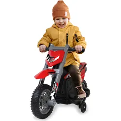 JAMARA Ride-on Motorrad Power Bike rot 6V