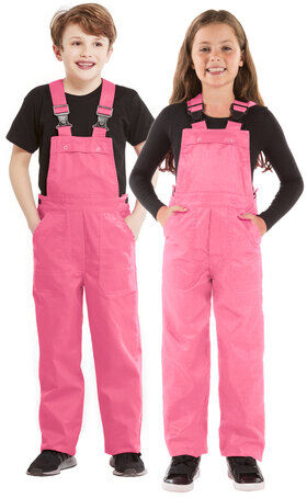 Kinder-Latzhose, rosa