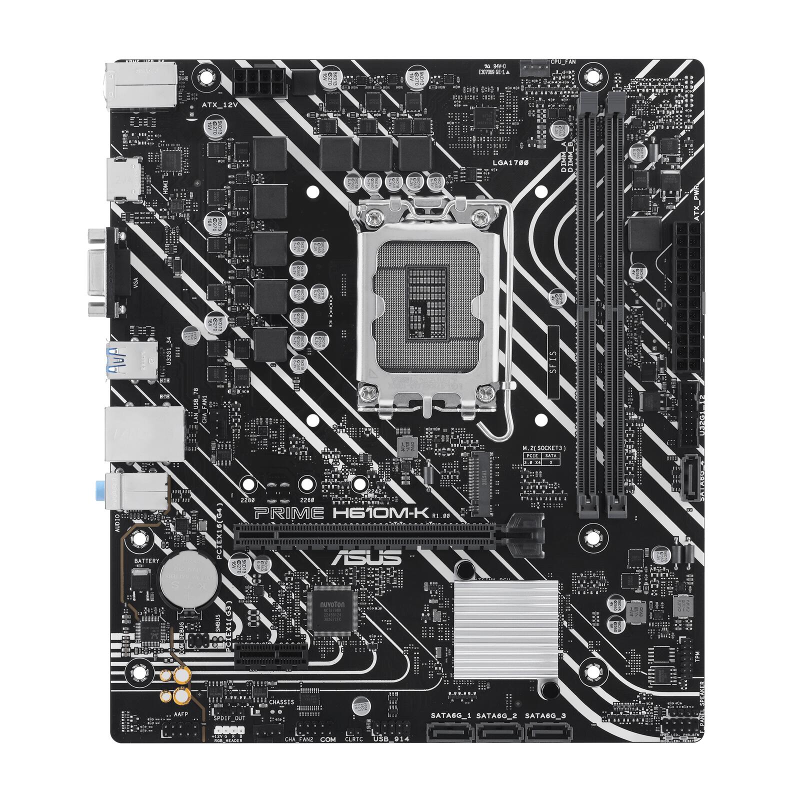 ASUS PRIME H610M-K 90MB1GA0-M0EAY0