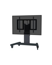 Neomounts verschiebbarer Flachbildschirmwagen TV 150 kg 106,7 cm 42 Zoll 2,54 m 100 400 x 200 mm 800 x 600 ist ein Mobiler Bodenständer für Flachbildfernseher bis 254 100" cm. (PLASMA-M2550TBLACK)