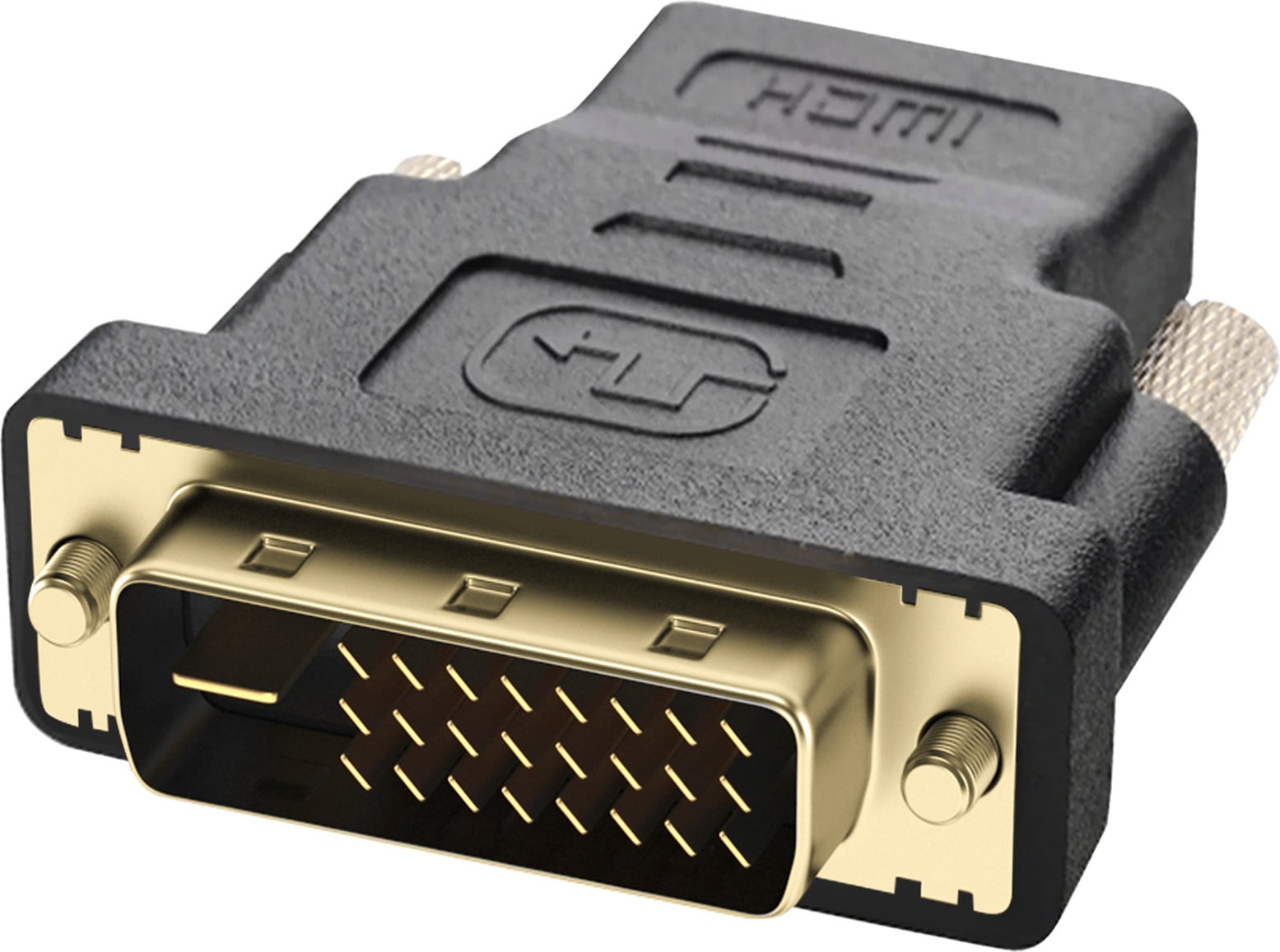Avizar Bidirectionele Videoconverter HDMI naar DVI Zwart