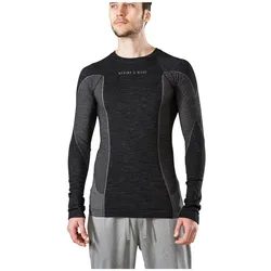 Merino & More, Herren, Funktionsshirt, Merino (L), Schwarz
