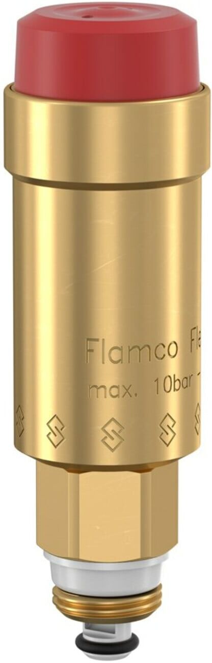 Flamco Schwimmerentlüfter Flexvent R 3/8, mit Absperrventil (27750)