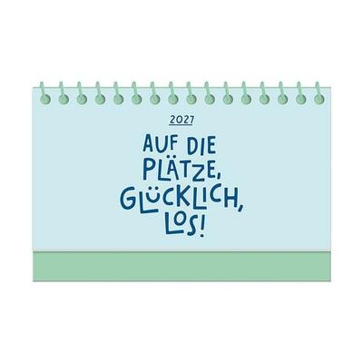 Mini-Kalender Colour Up 2027 Auf die Plätze, glücklich, los!