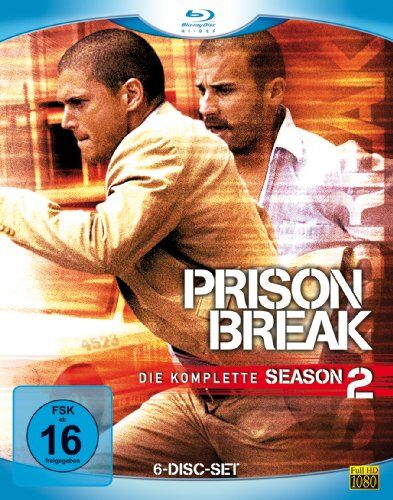 Wentworth Miller - Prison Break - Season 2 [Blu-ray] - Preis vom 01.10.2026 17:08:56 h