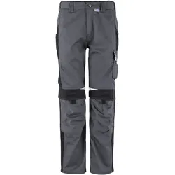 Bundhose "BESTWORK NEW" - 64 - grau/schwarz