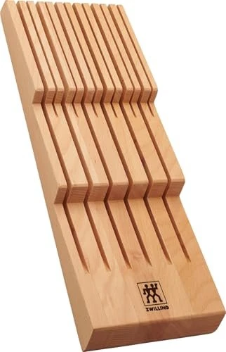 Zwilling - Knife storage - Beech - 8 knives - Brown