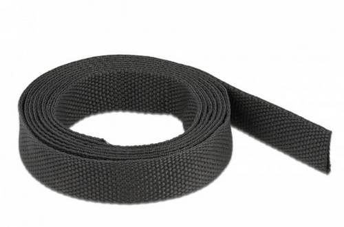 Delock 20792 Schrumpfschlauch Schwarz 10mm 5mm Schrumpfrate:2:1 1St.