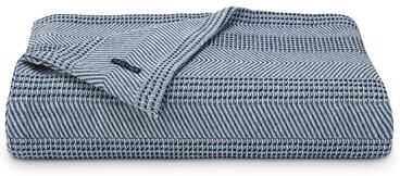 Nautica Chevron Stripe Cotton Blanket