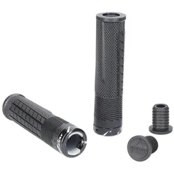 AERTIME Griffe Decline Lock-On | Jet Black / Silver Drizzle 32 mm - 34