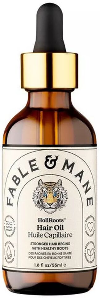 FABLE & MANE - HoliRoots™ Hair Oil - Stärkendes Pflegeöl Vor Dem Waschen, 55 ml, Fantasie