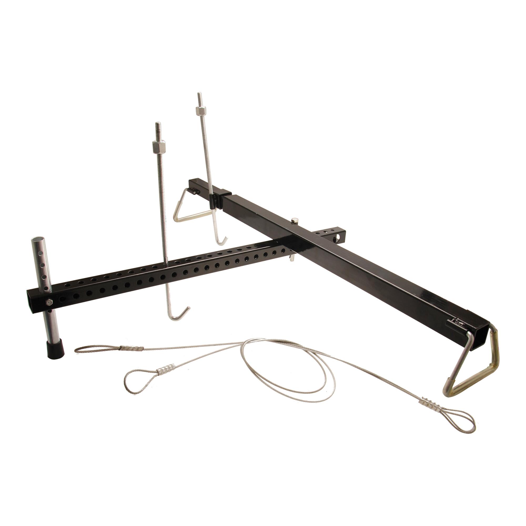 BGS Universal-Motortraverse mit 2- und 3-Punkt-Aufnahme 8515, 315 kg ; BGS technic)