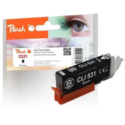 Peach PI100-498 Druckerpatrone 1 Stück(e) Kompatibel Standardertrag Schwarz