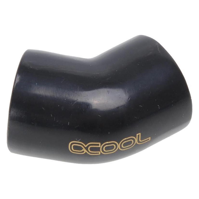 Alphacool HF L-Verbinder 45?? G1/4 IG auf G1/4 IG - Deep Black (17191)