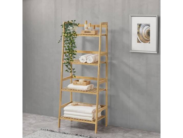 Étagère Échelle à 4 Niveaux Vinje 48 x 32 x 123 cm