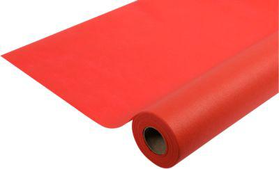 Tischdecke ProNappe, wasserabweisend, abwischbar, reißfest, L 20 m x B 1200 mm, Spunbond, rot, 1 Rolle