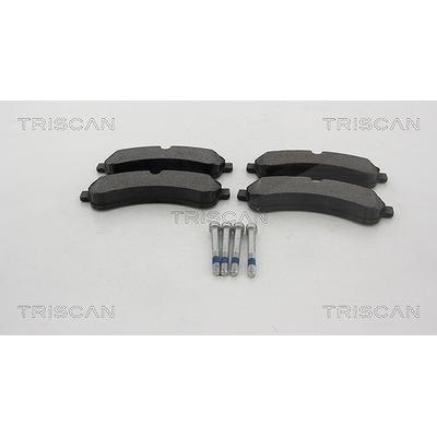 Triscan Bremsbeläge hinten (Satz) [Hersteller-Nr. 811015055] für Iveco